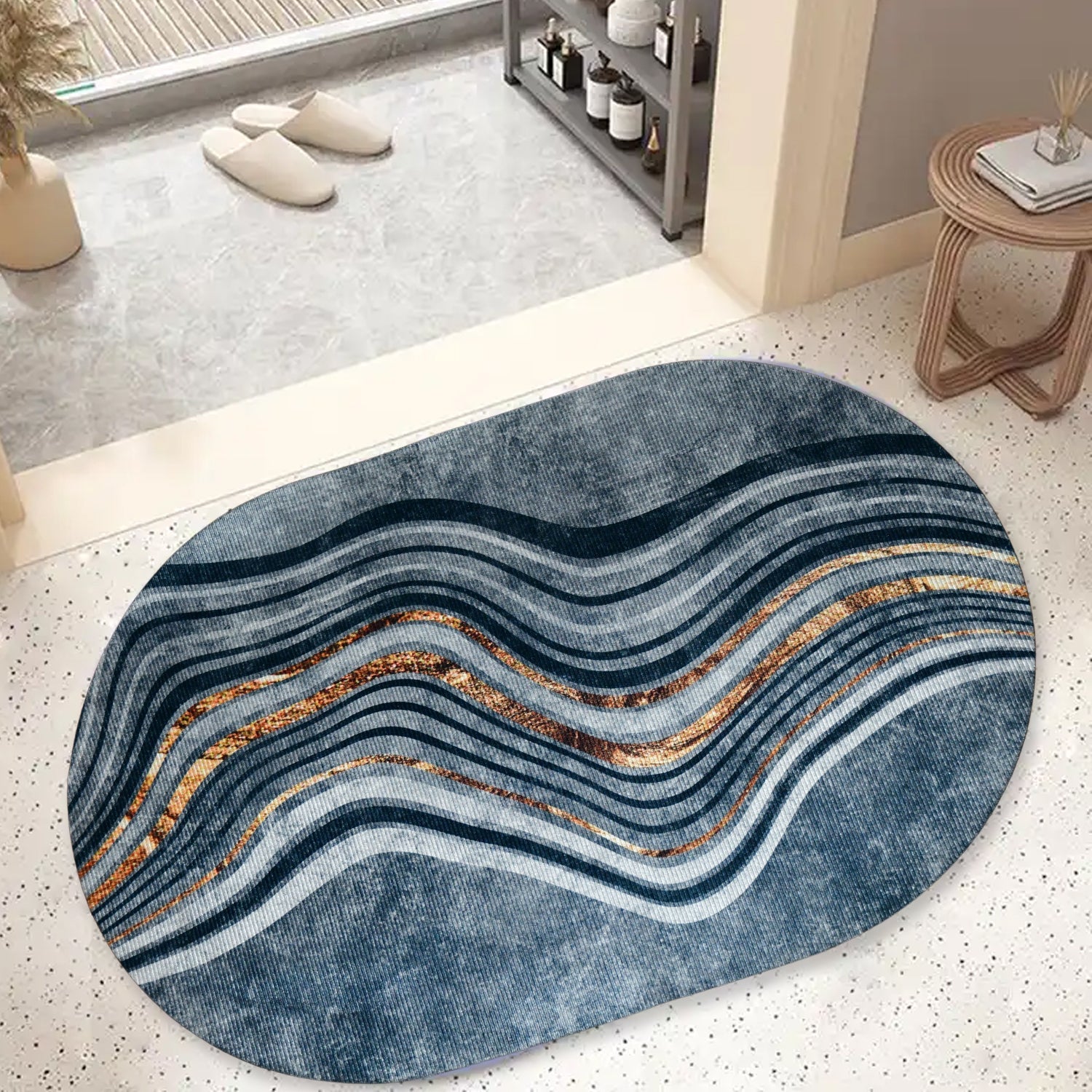 Floor Mat, Bath Mat, Door Mat Floral Pattern, Washable, Non-Slip, Stylish, Design Print Rug Mat, Stylish, Quality, Abrasion Resistant, Soundproofing, Hot Carpet, All Seasons, For Kitchen, Bedroom, Living Room (59x40 Cm) Floor Mat, Bath Mat, Door Mat Floral Pattern, Washable, Non-Slip, Stylish, Design Print Rug Mat, Stylish, Quality, Abrasion Resistant, Soundproofing, Hot Carpet, All Seasons, For Kitchen, Bedroom, Living Room (59x40 Cm)